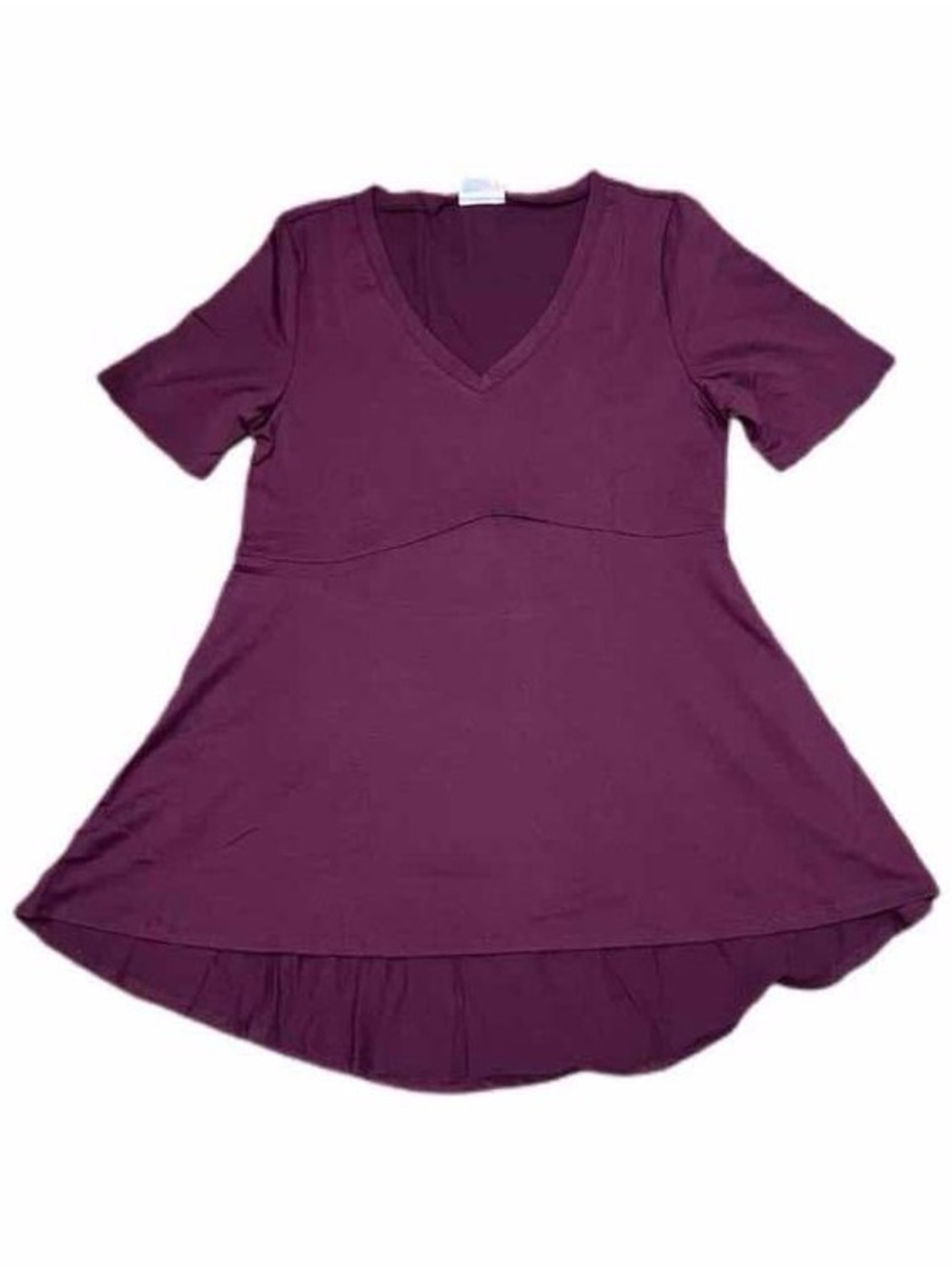 LuLaRoe Jana. Plum V-Neck Swing blouse NWT. Size 2X